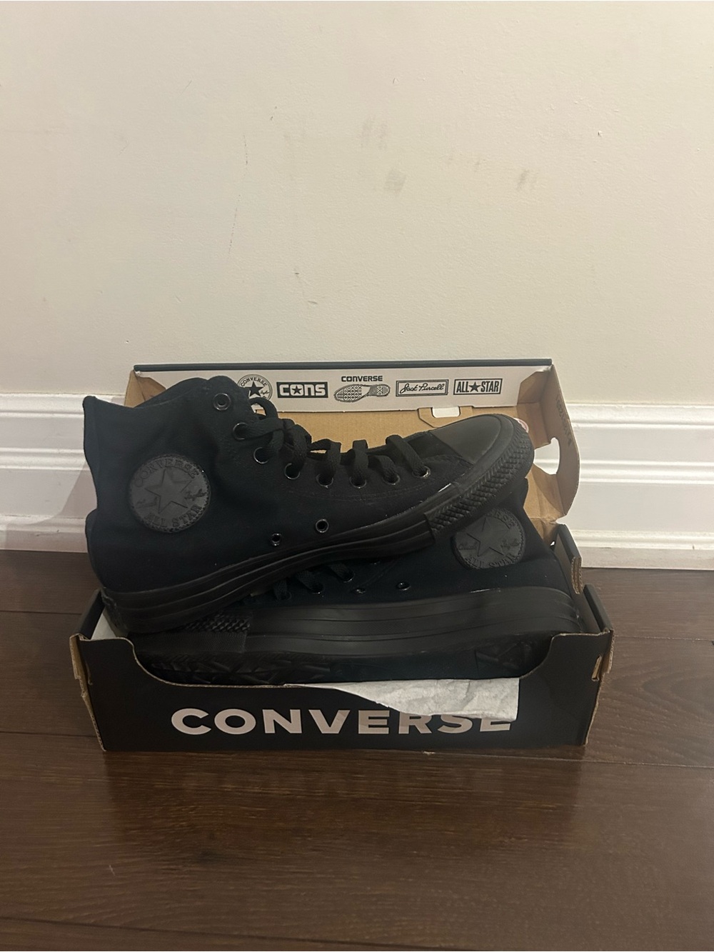 Converse All Star High Top Sneakers - Black